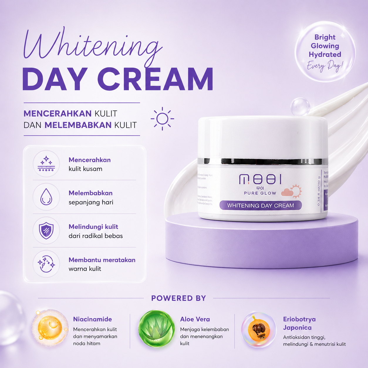 MOOI Whitening Day Cream